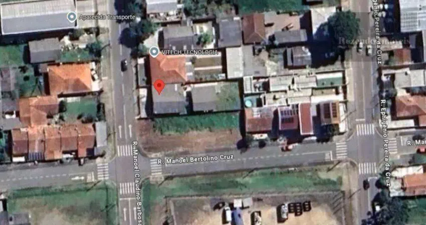 Terreno à venda na Rua Manoel Claudino Barbosa, 489, Pioneiros, Fazenda Rio Grande