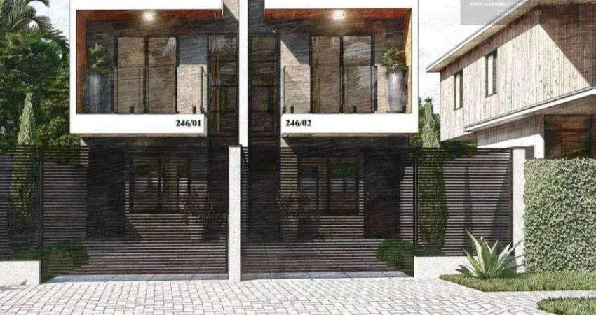 Sobrado com 3 dormitórios à venda, 82 m² por R$ 460.000 - Caiuá - Curitiba/PR