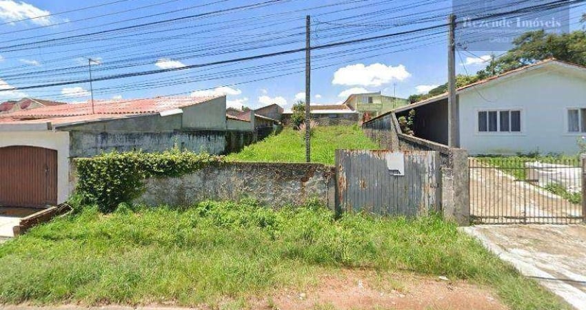 Terreno à venda na Rua Guarandi, 489, São Braz, Curitiba