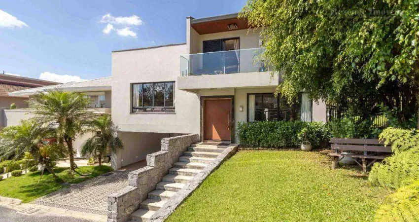 Sobrado com 3 dormitórios à venda, 420 m² por r$ 3.800.000,00 - campina do siqueira - curitiba/pr