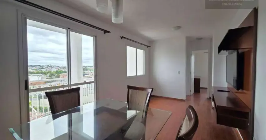 C-ap4368 apartamento no atuba, cond vida bella, 2 quartos, sacada, face norte