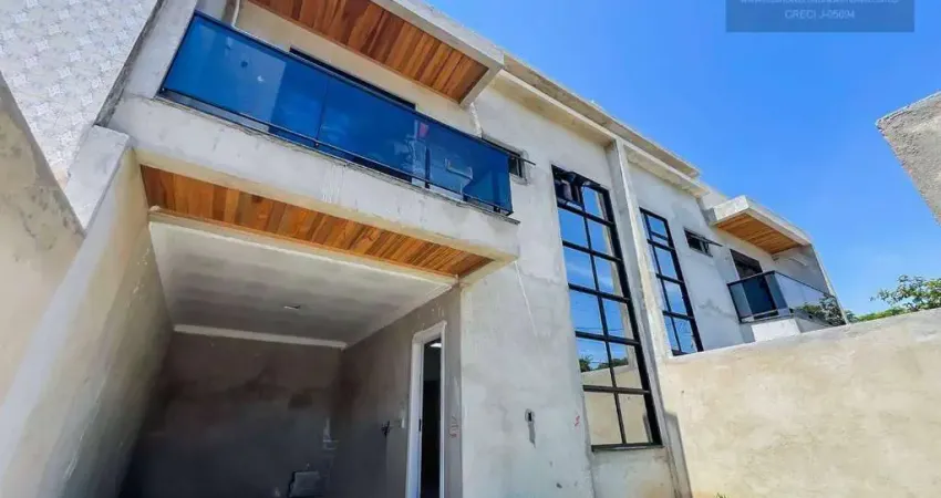 Sobrado com 3 quartos sendo 1 suíte mais terraço 2 vagas à venda- capão raso - curitiba/pr