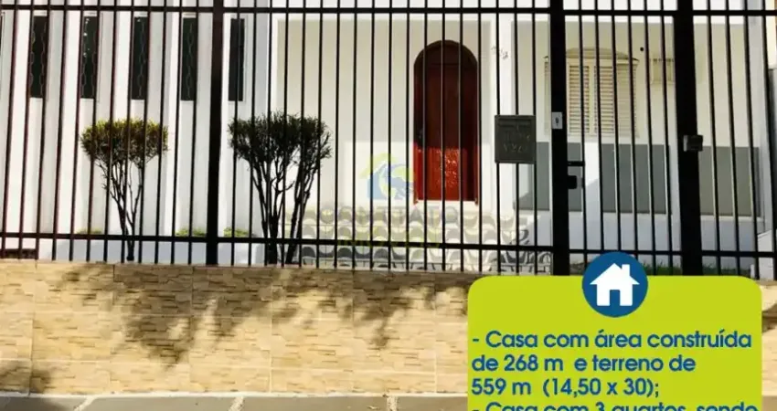 Casa boa esperança ampla 266m² com piscina  localização excelente,
