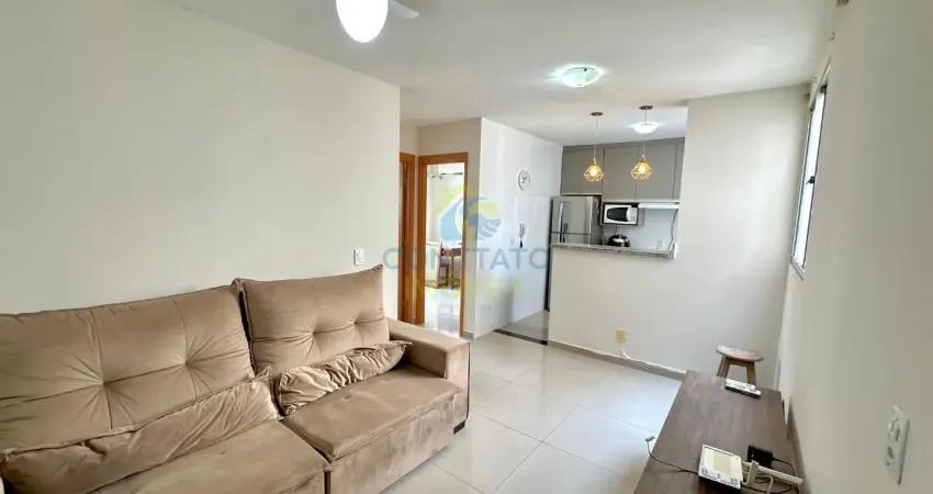 Apto chapada dos pampas mobiliado, 40m² 02 quartos, 01 garagem - valor 2.200,00