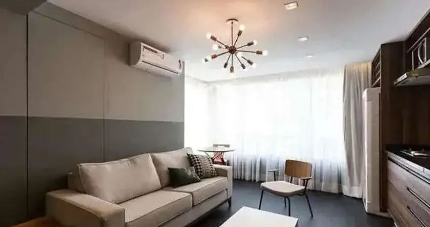 Apartamento mobiliado para locação, 45m², vila olímpia, r$ 6.650,00 (pacote) - são paulo, sp