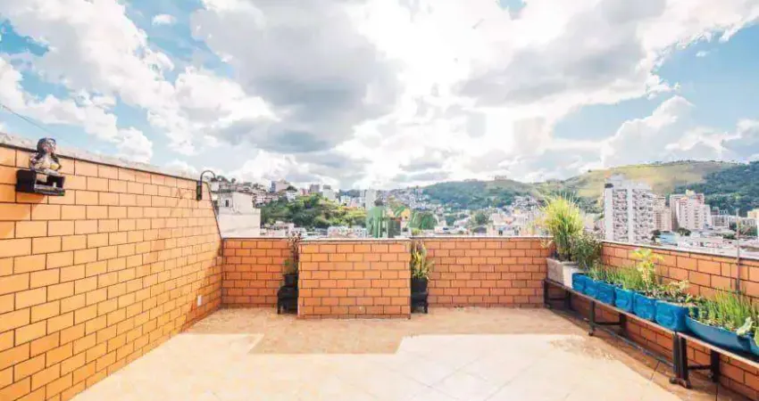 Cobertura 02 quartos, garagem terraço, a venda bairro mundo novo em juiz de fora - mg