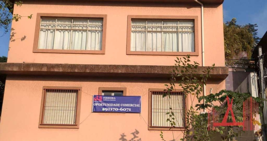 Sobrado Comercial à Venda ou Locação com 5 salas, 5 vagas de garagem, com 485 m² - Ipiranga
