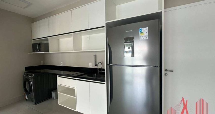 Apartamento com 1 dormitório para alugar, 40 m² - Indianópolis - São Paulo/SP