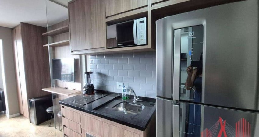 Studio com 1 dormitório para alugar, 22 m² por R$ 3.524,00/mês - Jardim das Acácias - São Paulo/SP