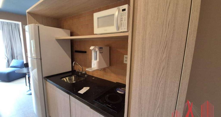 Apartamento Studio MOBILIADO à Venda ou Locação com 1 dormitório, com 27 m² - Sumarezinho