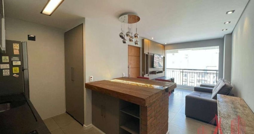 Apartamento com 1 dormitório para alugar, 39 m² - Consolação - São Paulo/SP