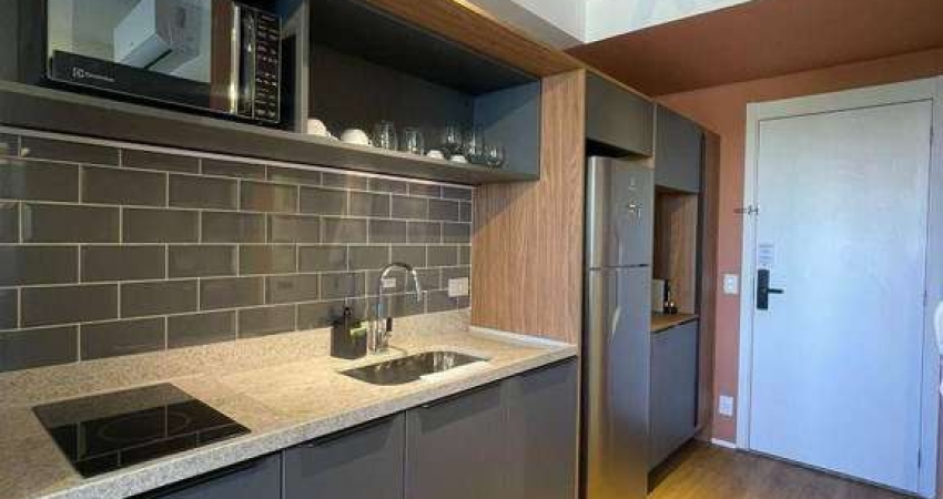 Apartamento Studio MOBILIADO à Venda com 1 dormitório, com 29,5 m² - Moema