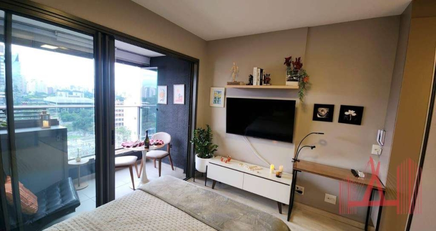 Apartamento Studio MOBILIADO para Locação com 1 dormitório, com 26 m² - Vila Clementino