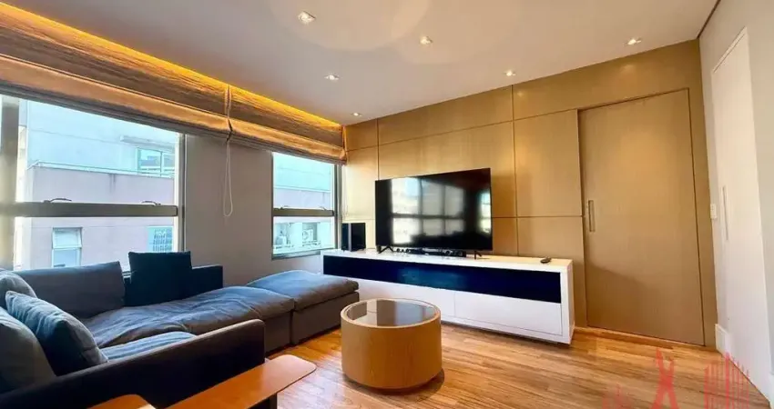 Apartamento MOBILIADO para Locação com 1 dormitório, 1 vaga de garagem, com 70 m² - Itaim Bibi