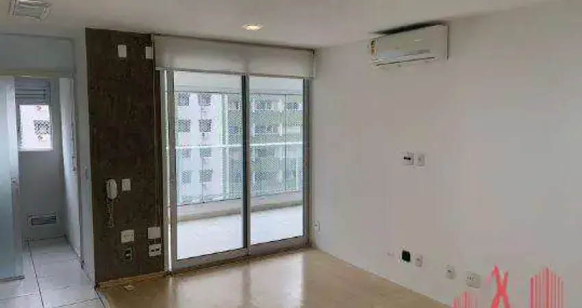 Apartamento para locação com 1 dormitório, 1 vaga de garagem, com 52 m² - bela cintra