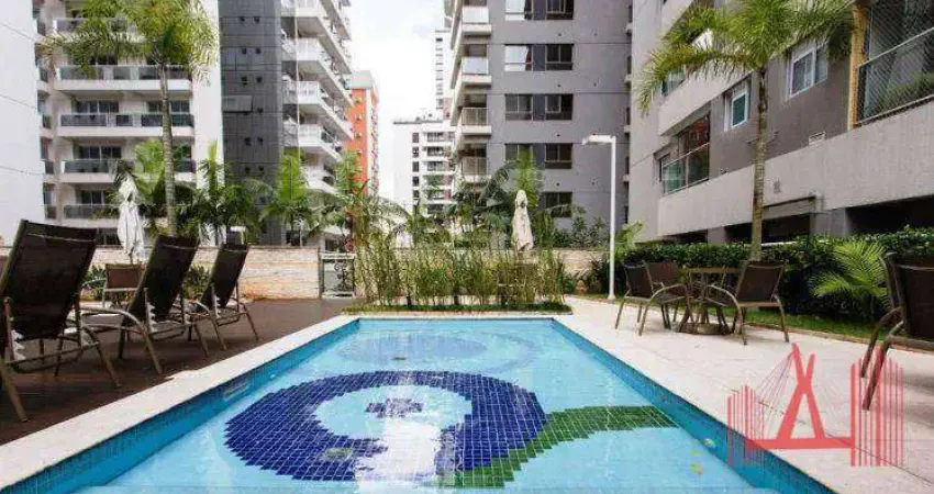 Apartamento com 2 dormitórios para locação, com 76 m²  - consolação