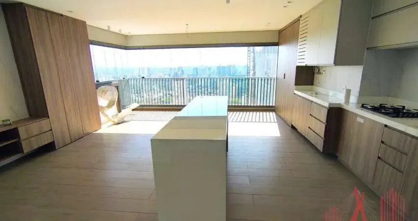 Apartamento semimobiliado novo à venda ou locação com 2 dormitórios, 2 vagas de garagem, com 70 m² - vila mariana