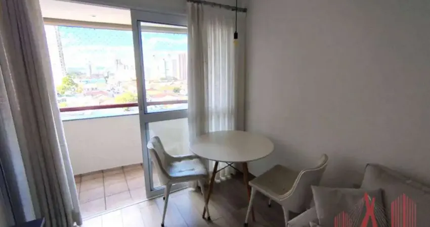 Apartamento mobiliado à venda com 1 dormitório, 1 vaga de garagem, com 33 m² - ipiranga