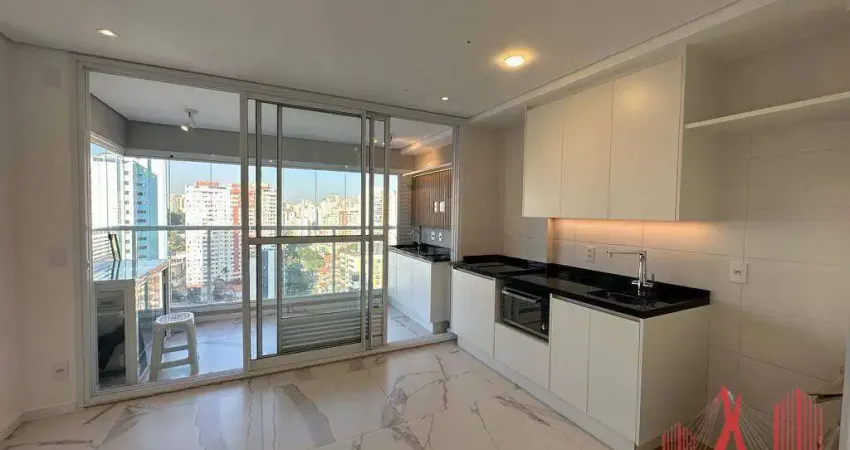 Apartamento para locação com 1 dormitório sendo 1 suíte, 1 vaga de garagem, com 52 m² - vila clementino