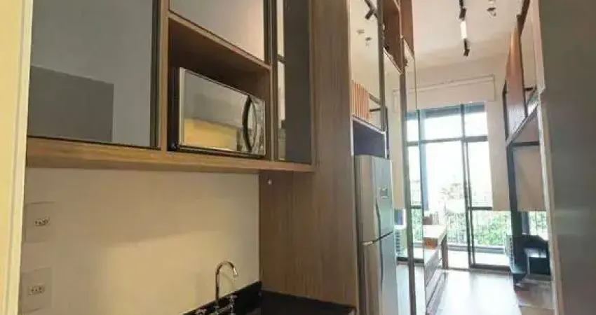 Studio mobiliado à venda ou locação com 1 dormitório, com 26 m² - perdizes