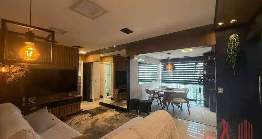 Apartamento mobiliado para locação com 2 dormitórios, 2 vagas de garagem, com 75 m² - vila mariana