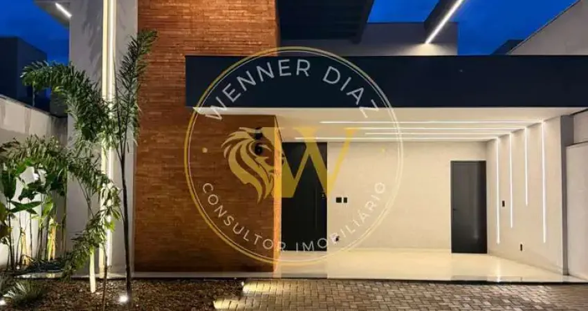 Casa de alto padrão à venda | obra moderna – condomínio fechado