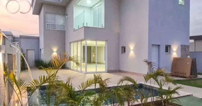 Sobrado no Condominio Florais do Valle com 3 dormitórios à venda, 281 m² por R$ 3.100.000 - Ribeirã