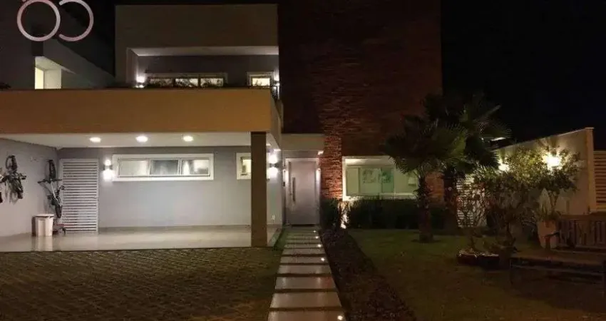 Sobrado no Condomínio Florais dos Lagos com 3 dormitórios à venda, 266 m² por R$ 3.800.000,00 - Av.