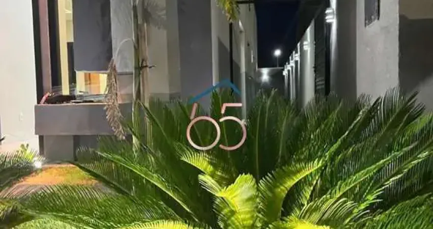 Casa térrea no primor das torres | 3 suítes, piscina e gourmet