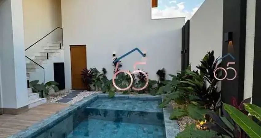 Casa em condomínio fechado com 3 quartos à venda na Rua Leonina Nunes da Cunha, 1, Petrópolis, Várzea Grande