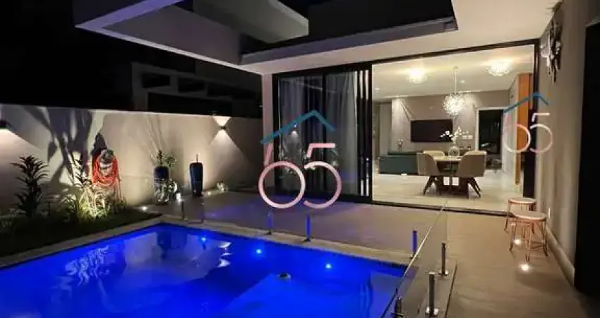 Casa térrea de luxo no condomínio alphaville 2 – porteira fechada