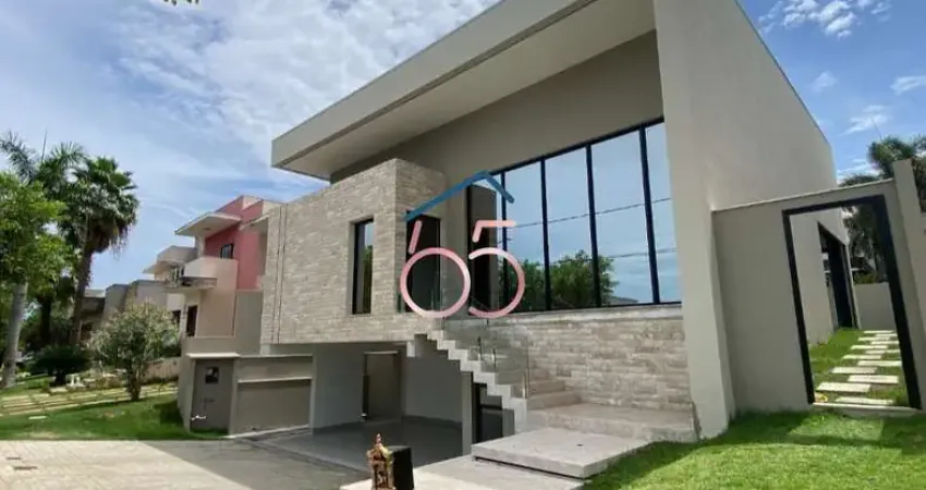 Casa térrea com subsolo à venda – condomínio alphaville, jardim itália