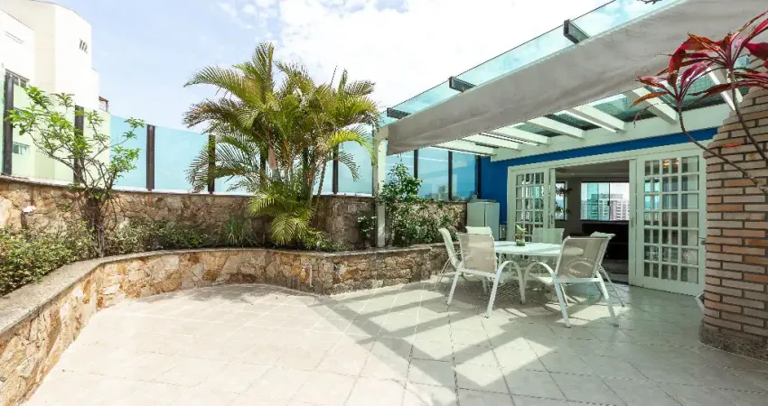 Cobertura Duplex Mobiliada à venda | 255 m² | 4 suítes | 4 vagas na Parada Inglesa!