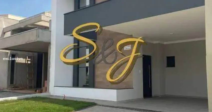 CASA TERREA COM TRÊS SUITES A VENDA NO BAIRRO PARQUE BRASIL 500- COND.RESERVA REAL - PAULÍNIA SP