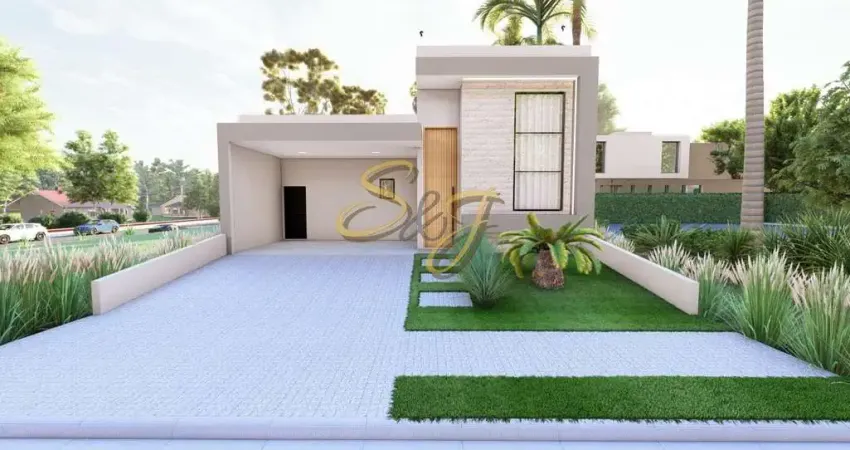 Casa terrea com três suites a venda no bairro parque brasil 500- cond.clube portinari - paulínia sp