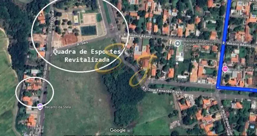 Terreno à venda na Rua Gildo Quaiatti, Parque da Represa, Paulínia