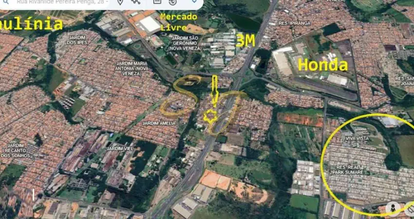 Casa para Venda em Sumaré, Parque das Indústrias (Nova Veneza), 2 dormitórios, 1 banheiro, 10 vagas