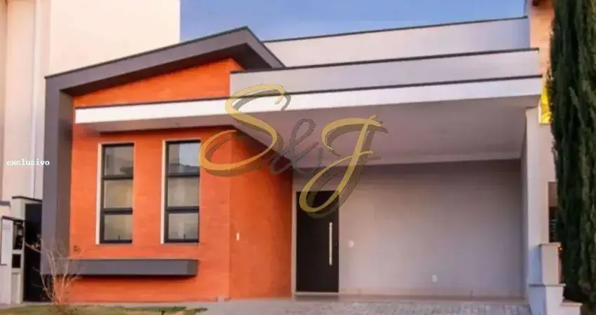 Casa Térrea com três suites e piscina no cond. Portinari -Paulínia - SP