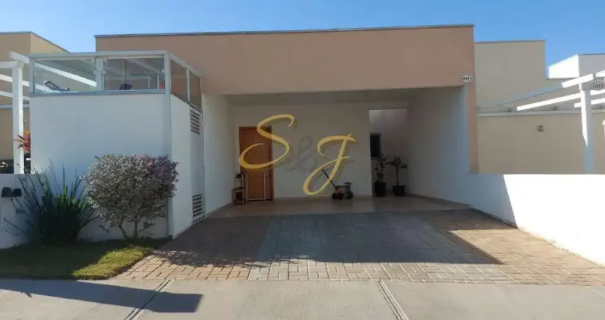 Casa no condominio villagio vista real mobiliado, paulinia sp