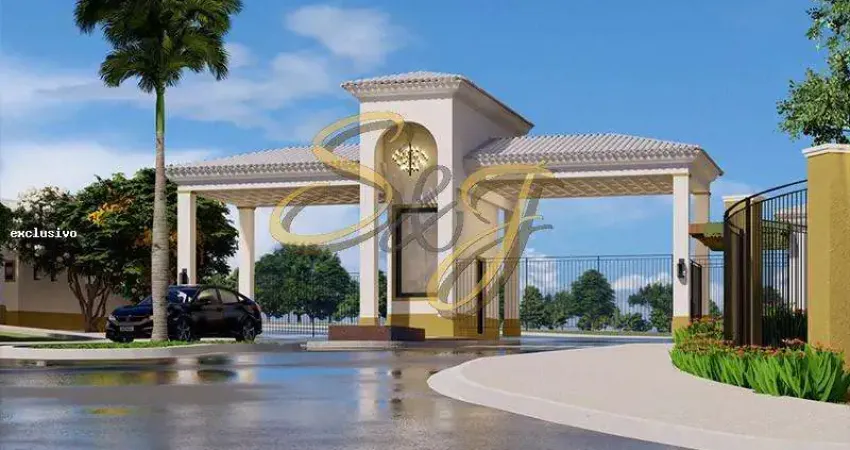 Lindo Terreno de 200 Mts no Cond. Terras da Fazenda em Paulínia - SP