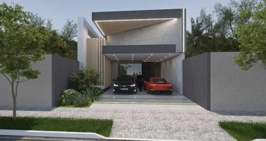 Casa Nova para Venda em Umuarama, Jardim América Próximo ao Edifício Santorini, 3 dormitórios, 1 suíte, 2 banheiros, 2 vagas