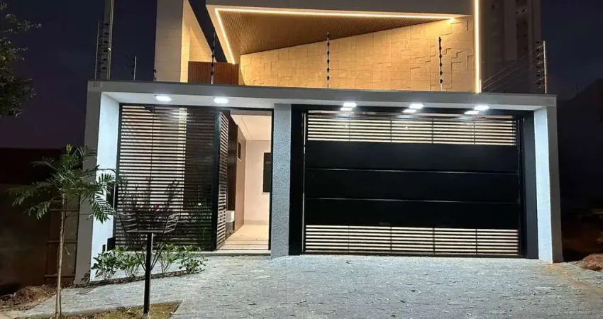 Casa Nova para Venda em Umuarama, Jardim América Próximo ao Edifício Santorini, 3 dormitórios, 1 suíte, 2 banheiros, 2 vagas