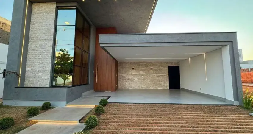 Casa em Condomínio para Venda em Uberlândia, Laranjeiras, 3 dormitórios, 3 suítes, 5 banheiros, 4 vagas
