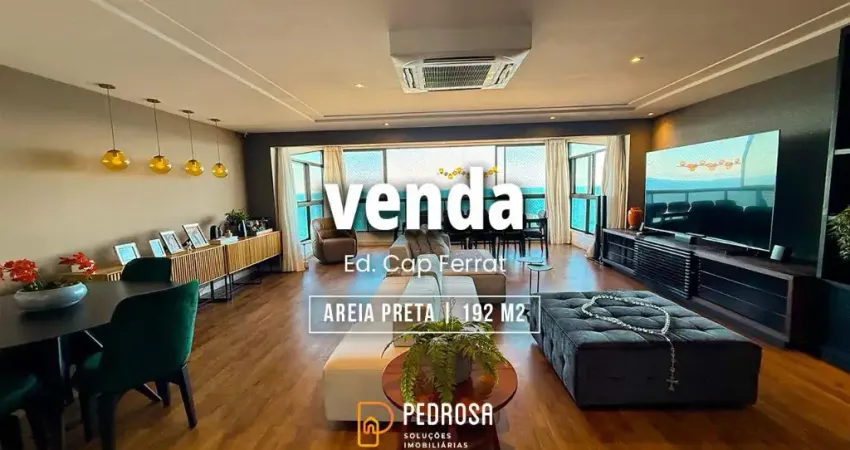 apartamento com vista mar | 192m² | 3 suítes | Semi mobiliado | 3 vagas | Areia Preta Natal/RN