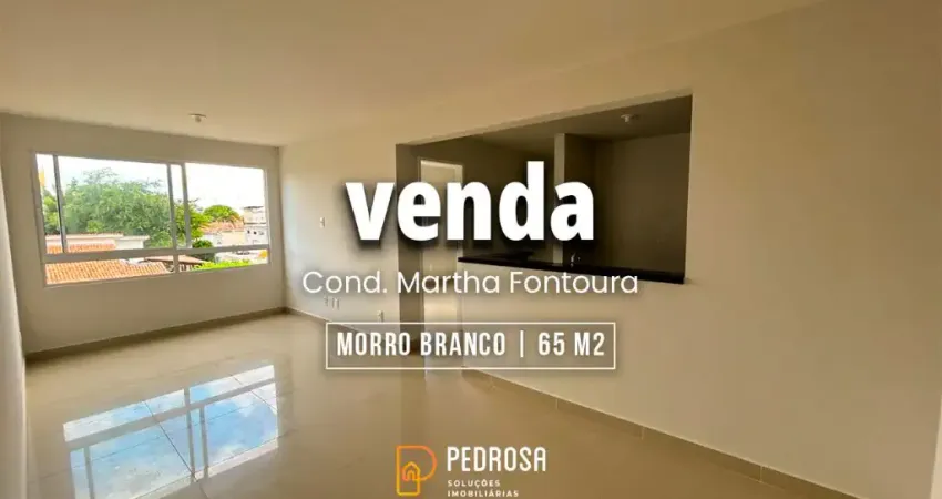 VENDA - APT 65 m2 ou 75m2 - 2 OU 3 quartos, sendo 1 suíte - Morro Branco - Natal.