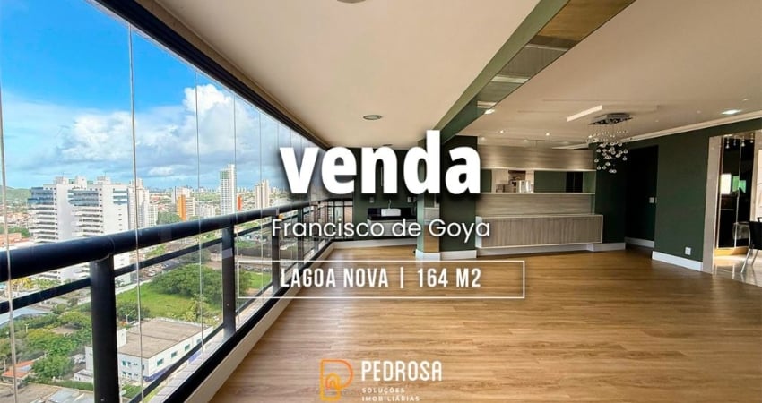 apartamento para venda com 160 m2 | 3 suítes | Escritório | Andar alto |  3 vagas em Lagoa Nova Natal /RN