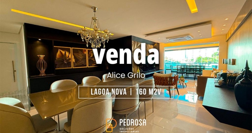 Apartamento a venda com 160 m2 | 3 suítes | Reformado | 3 vagas em Lagoa Nova Natal/RN