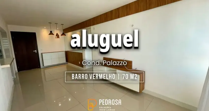 APTO BARRO VERMELHO - 70m2 | R$3.100,00 | 2 quartos - 1 suíte