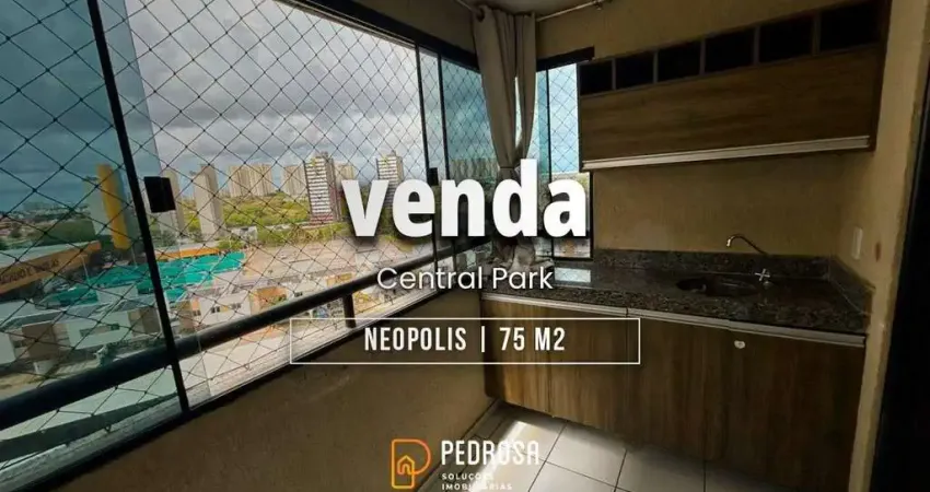 Venda - central park - 3 quartos - 1 suite- 2 vagas de garagem - neópolis -natal -rn