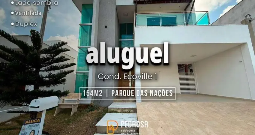 Casa duplex Ecoville 01 | 154m2 | 3/4 sendo uma suíte 2 semi-suítes | Parnamirim-RN
